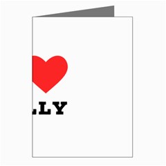 I Love Billy Greeting Cards (pkg Of 8) by ilovewhateva