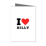 I love billy Mini Greeting Cards (Pkg of 8) Left