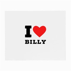 I Love Billy Small Glasses Cloth by ilovewhateva