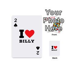 I Love Billy Playing Cards 54 Designs (mini) by ilovewhateva