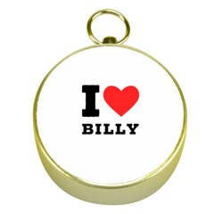 I Love Billy Gold Compasses by ilovewhateva