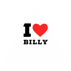 I Love Billy Wooden Puzzle Triangle by ilovewhateva