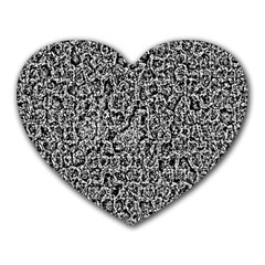 Abstract-0025 Heart Mousepad by nateshop
