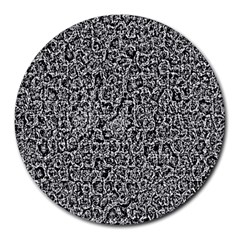Abstract-0025 Round Mousepad by nateshop