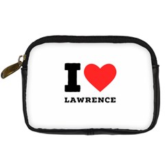 I Love Lawrence Digital Camera Leather Case by ilovewhateva