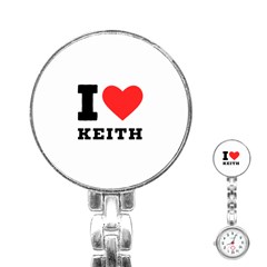 I Love Keith Stainless Steel Nurses Watch by ilovewhateva