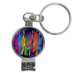 Dancing Nail Clippers Key Chain