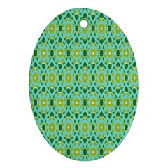 Leaf - 04 Oval Ornament (two Sides) by nateshop