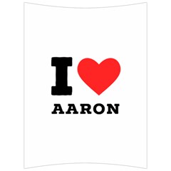 I Love Aaron Back Support Cushion by ilovewhateva
