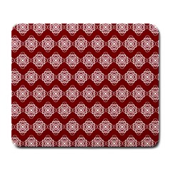 Abstract Knot Geometric Tile Pattern Large Mousepad by GardenOfOphir