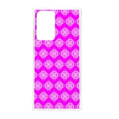 Abstract Knot Geometric Tile Pattern Samsung Galaxy Note 20 Ultra Tpu Uv Case by GardenOfOphir