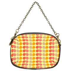 Colorful Leaf Pattern Chain Purse (two Sides) by GardenOfOphir