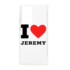 I Love Jeremy  Samsung Galaxy Note 20 Ultra Tpu Uv Case by ilovewhateva