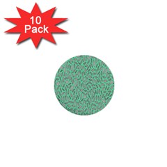 Leaves-015 1  Mini Buttons (10 Pack)  by nateshop