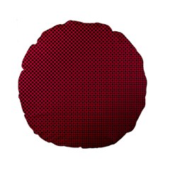 Red Standard 15  Premium Round Cushions by nateshop