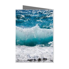 Waves Mini Greeting Cards (pkg Of 8) by nateshop