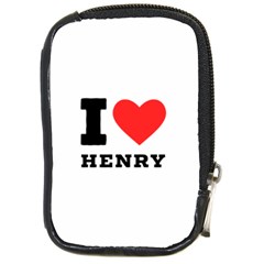 I Love Henry Compact Camera Leather Case by ilovewhateva