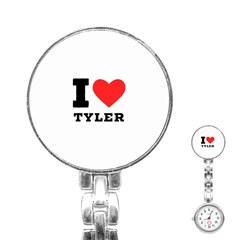 I Love Tyler Stainless Steel Nurses Watch by ilovewhateva