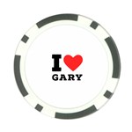 I love gary Poker Chip Card Guard