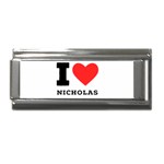 I love nicholas Superlink Italian Charm (9mm)