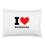 I love nicholas Pillow Case (Two Sides)