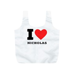 I Love Nicholas Full Print Recycle Bag (s) by ilovewhateva
