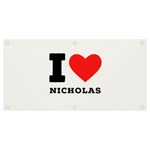 I love nicholas Banner and Sign 4  x 2 
