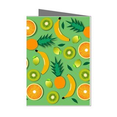 Fruit Tropical Pattern Design Art Mini Greeting Cards (pkg Of 8)