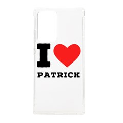I Love Patrick  Samsung Galaxy Note 20 Ultra Tpu Uv Case by ilovewhateva