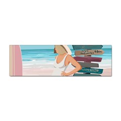 Vacation On The Ocean Sticker (bumper) by SychEva