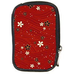 Flowers-106 Compact Camera Leather Case by nateshop