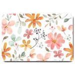 Flowers-107 Large Doormat