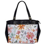 Flowers-107 Oversize Office Handbag
