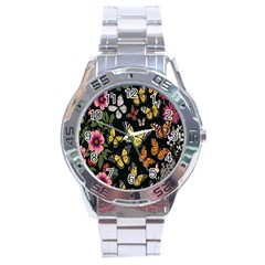 Flowers-109 Stainless Steel Analogue Watch by nateshop
