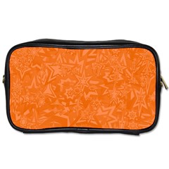 Orange-chaotic Toiletries Bag (one Side) by nateshop