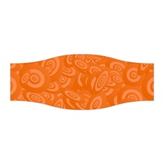 Orange-ellipse Stretchable Headband by nateshop