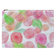 Roses-50 Cosmetic Bag (xxl) by nateshop