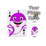 Purple Shark Fish Playing Cards 54 Designs (Mini)