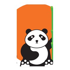 Panda Animal Orange Sun Nature Memory Card Reader (rectangular) by Semog4