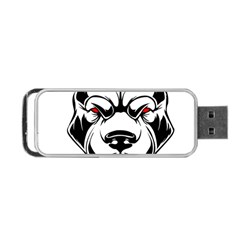 Dog Animal Mammal Bulldog Pet Portable Usb Flash (one Side) by Semog4
