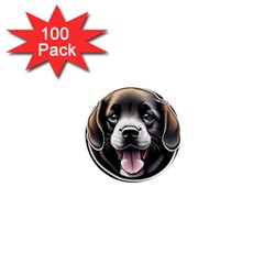 Dog Animal Puppy Pooch Pet 1  Mini Buttons (100 Pack)  by Semog4