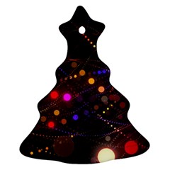 Abstract Light Star Design Laser Light Emitting Diode Ornament (christmas Tree)  by Semog4