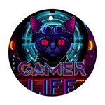 Gamer Life Ornament (Round)