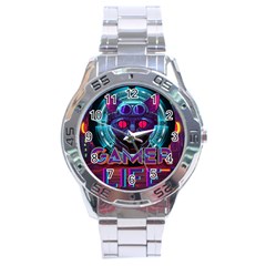 Gamer Life Stainless Steel Analogue Watch by minxprints