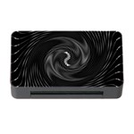 Abstract Mandala Twirl Memory Card Reader with CF Front