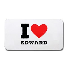 I Love Edward Medium Bar Mat by ilovewhateva