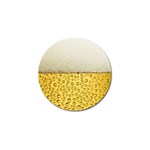 Texture Pattern Macro Glass Of Beer Foam White Yellow Art Golf Ball Marker (10 pack)