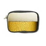 Texture Pattern Macro Glass Of Beer Foam White Yellow Art Coin Purse