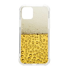 Texture Pattern Macro Glass Of Beer Foam White Yellow Art Iphone 11 Pro 5 8 Inch Tpu Uv Print Case by Semog4