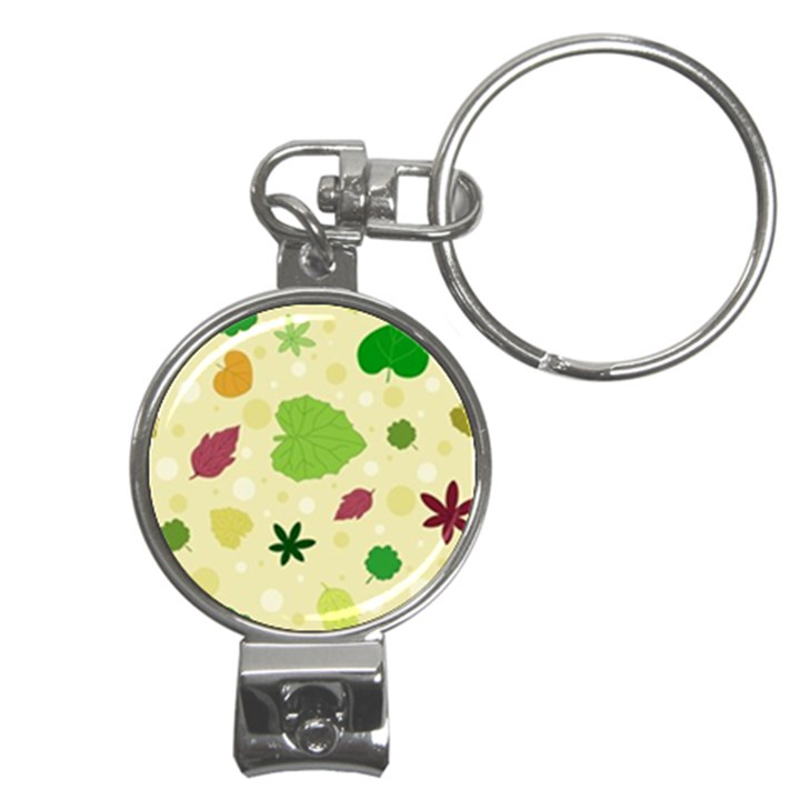 Leaves-140 Nail Clippers Key Chain